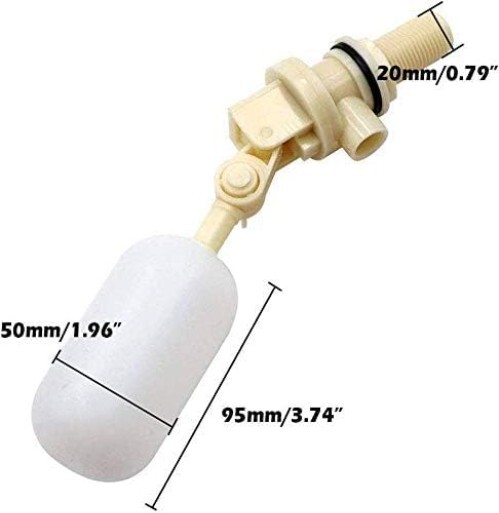 Efficient 2 Pack Automatic Float Valves for Clean & Fresh Pet Water Supply