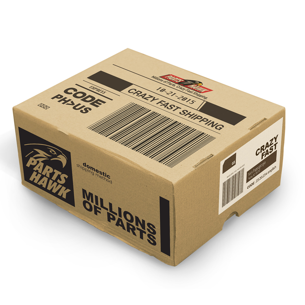 PowerStop 17-1654 Disc Brake Pad Set For 13-20 Honda Accord HR-V