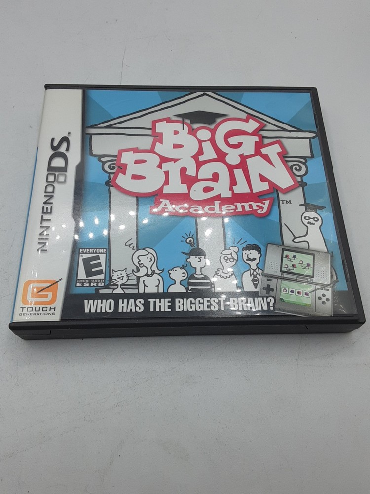 Big Brain Academy Nintendo DS Authentic Replacement Case Only