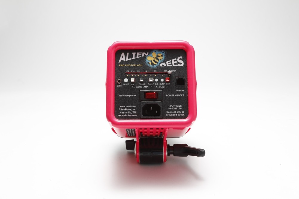 Pink Alien Bees B800 STUDIO Light 320WS Studio Flash MONOLIGHT!! WORKS!!!