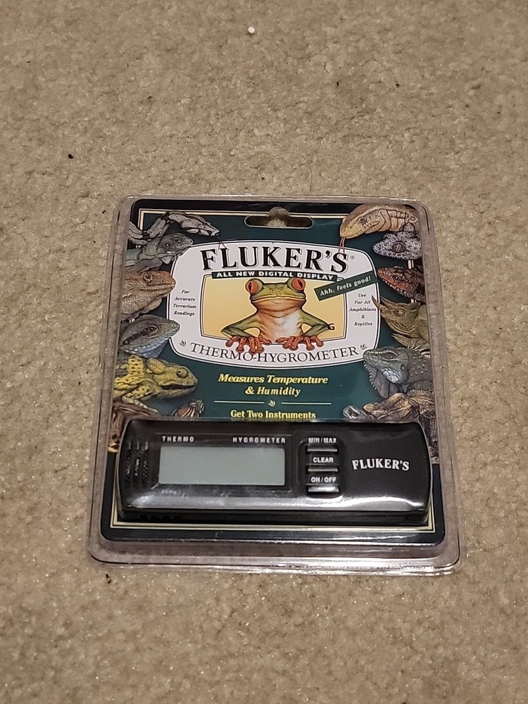 Flukers Digital Display Thermo Hygrometer Measure Temperature & Humidity