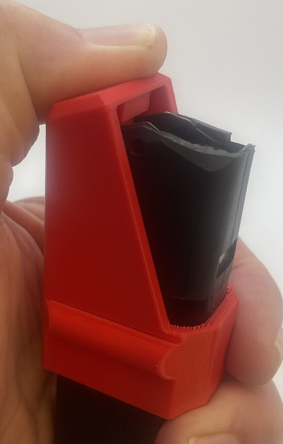 Glock 21, 41 Magazine Loader Speedloader by Esource, RED!