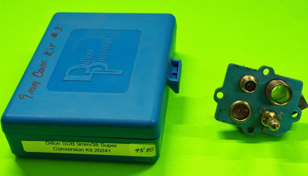 Dillon SDB 9mm/.38 Super Conversion Kit-(20123) + Tool Head-(20113)