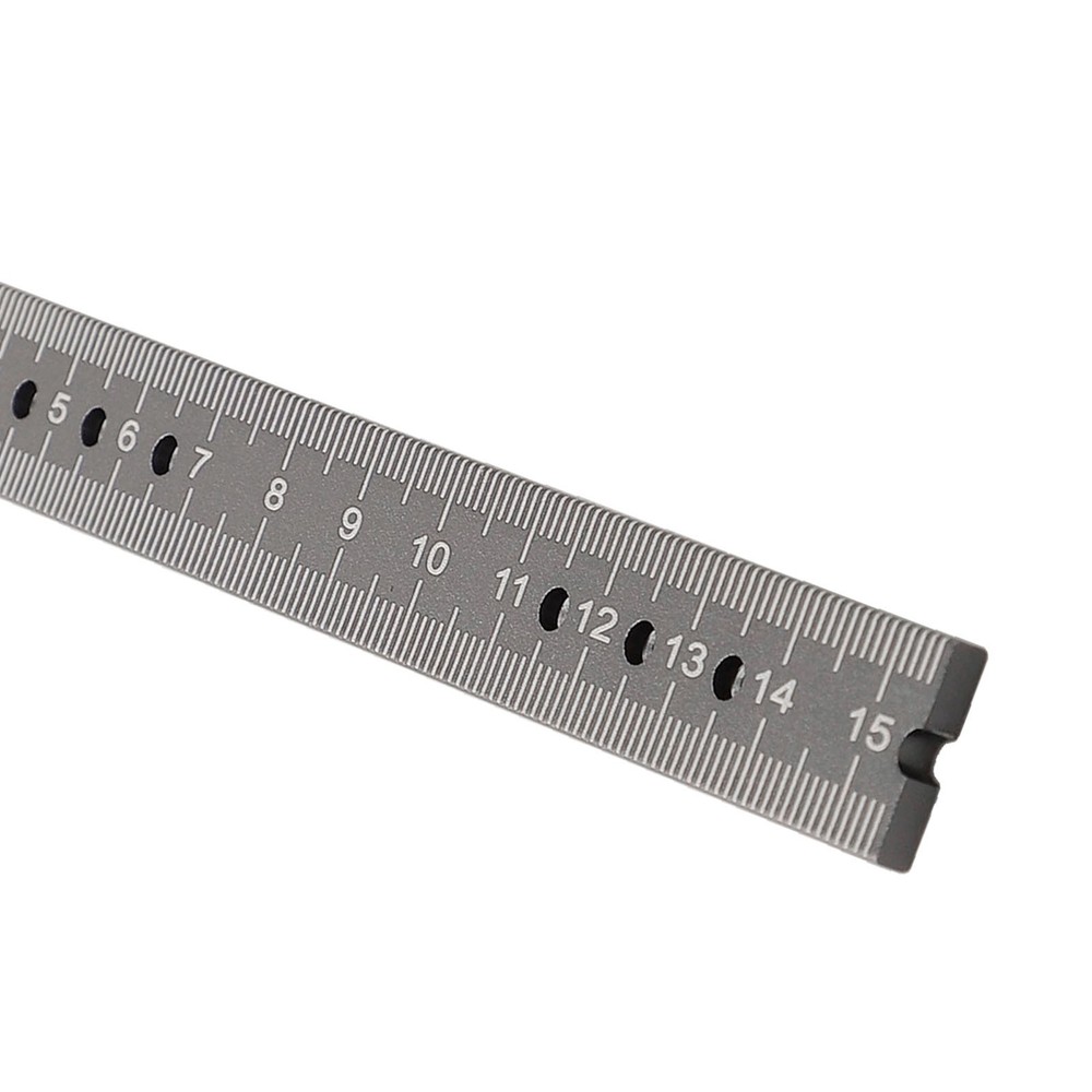 T-shape positioning ruler with high-precision measuring functions