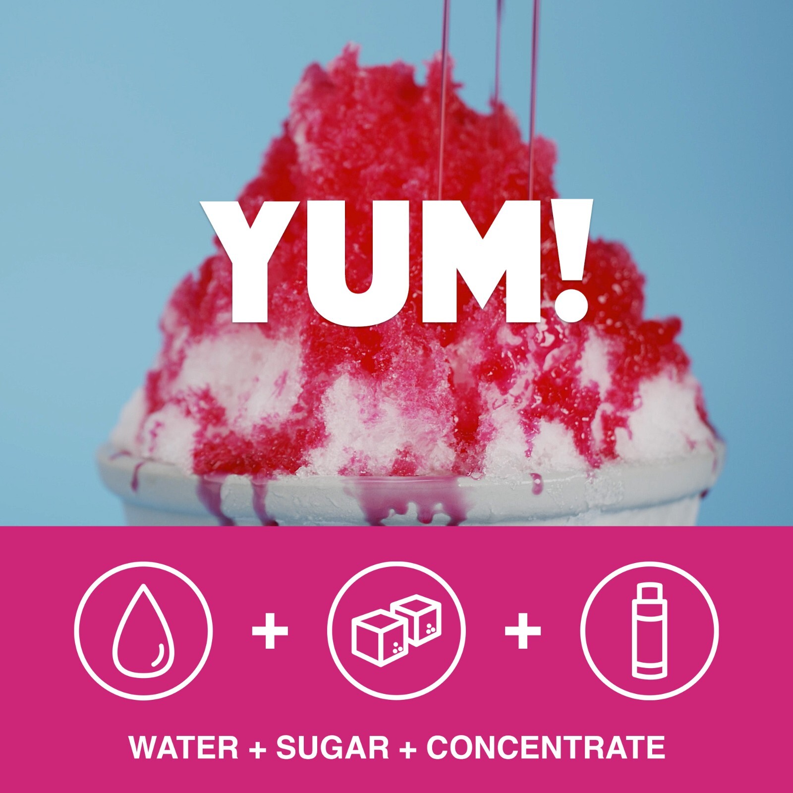 Hypothermias PINEAPPLE Flavor Syrup 🍧 Snow Cone machine Concentrate UNSWEETENED