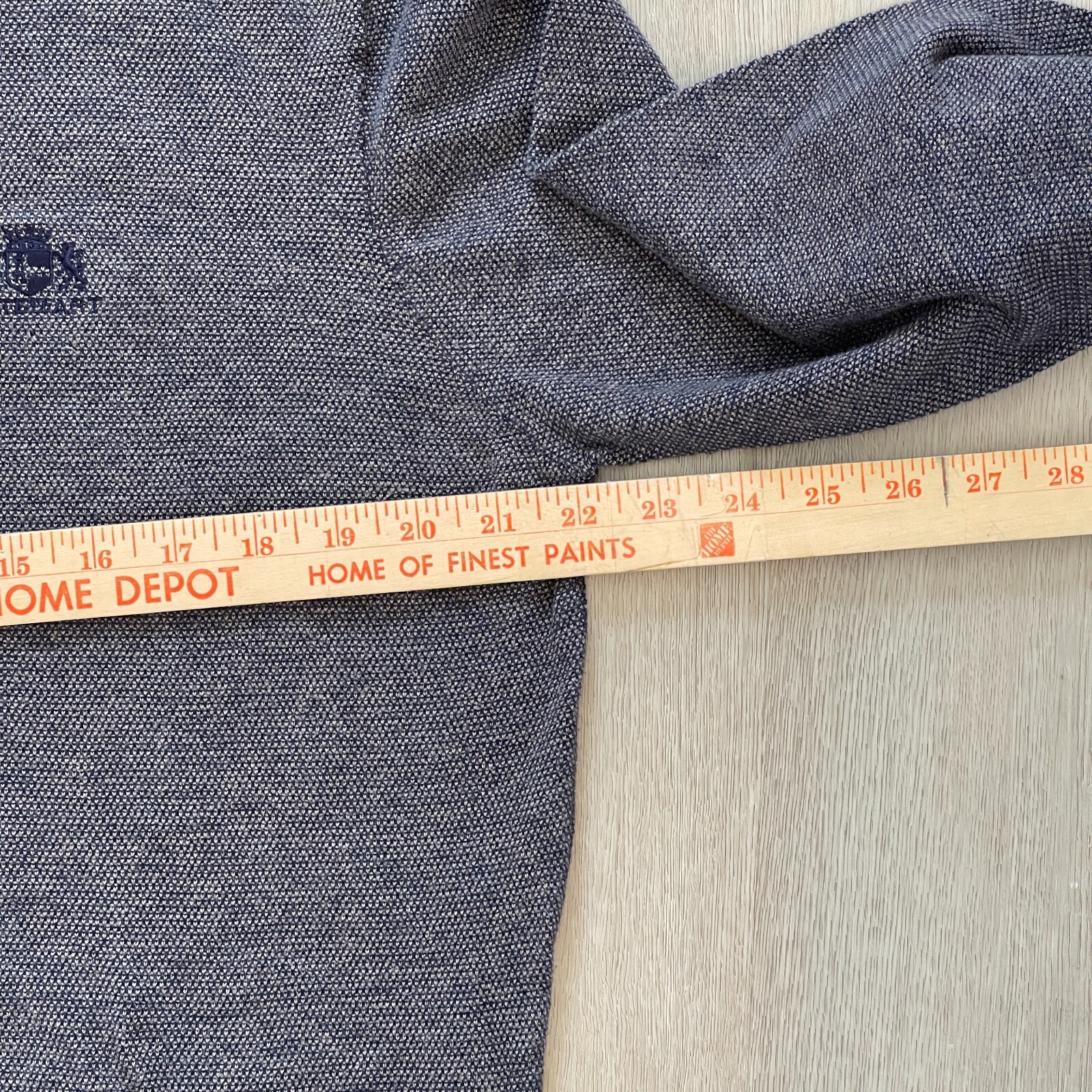 State of Art Modern Classics Men's XL Pullover Sweater Blue 100% Cotton