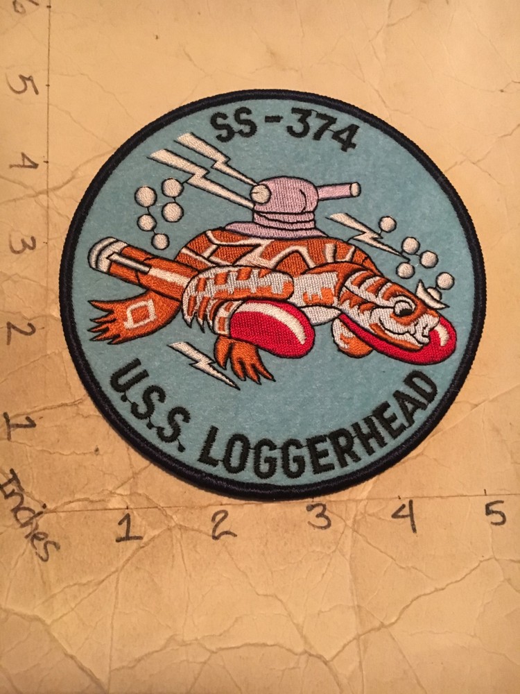 US NAVY USS Loggerhead SS-374 Submarine Patch 8/1/25