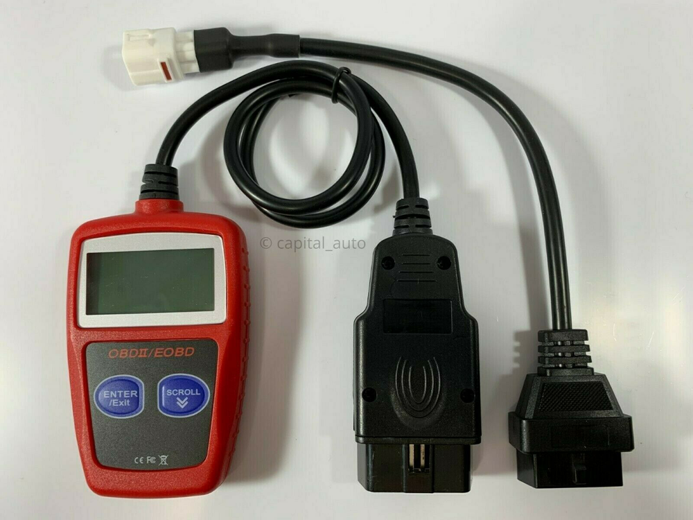 OBD2 Diagnostic Code Reader Adapter Scanner for Yamaha Motorcycle ATV