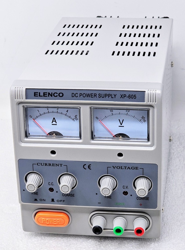Elenco DC Power Supply Model: XP-605 30V 5A