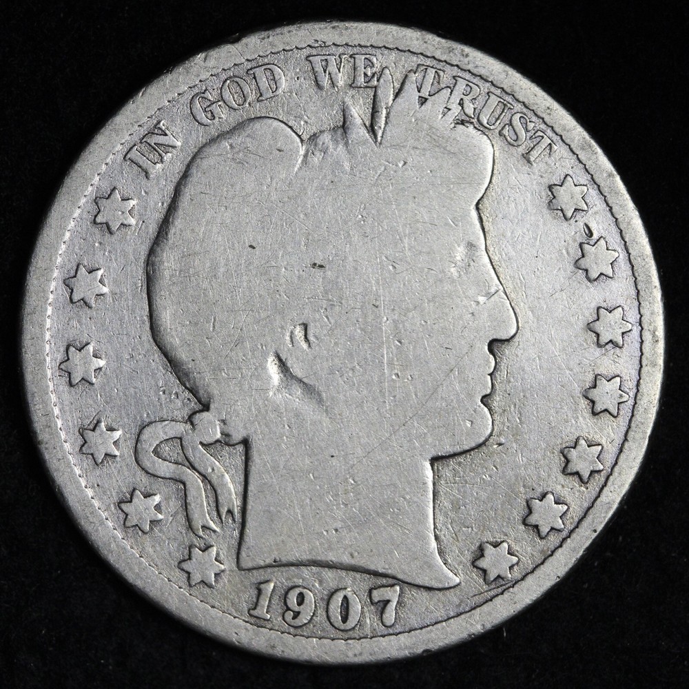 1907 Barber Half Dollar E806 GJCA