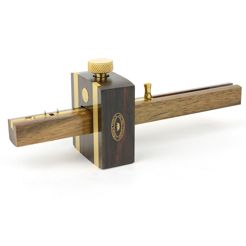 Crown Tools 153 Mortise Gauge, Plated
