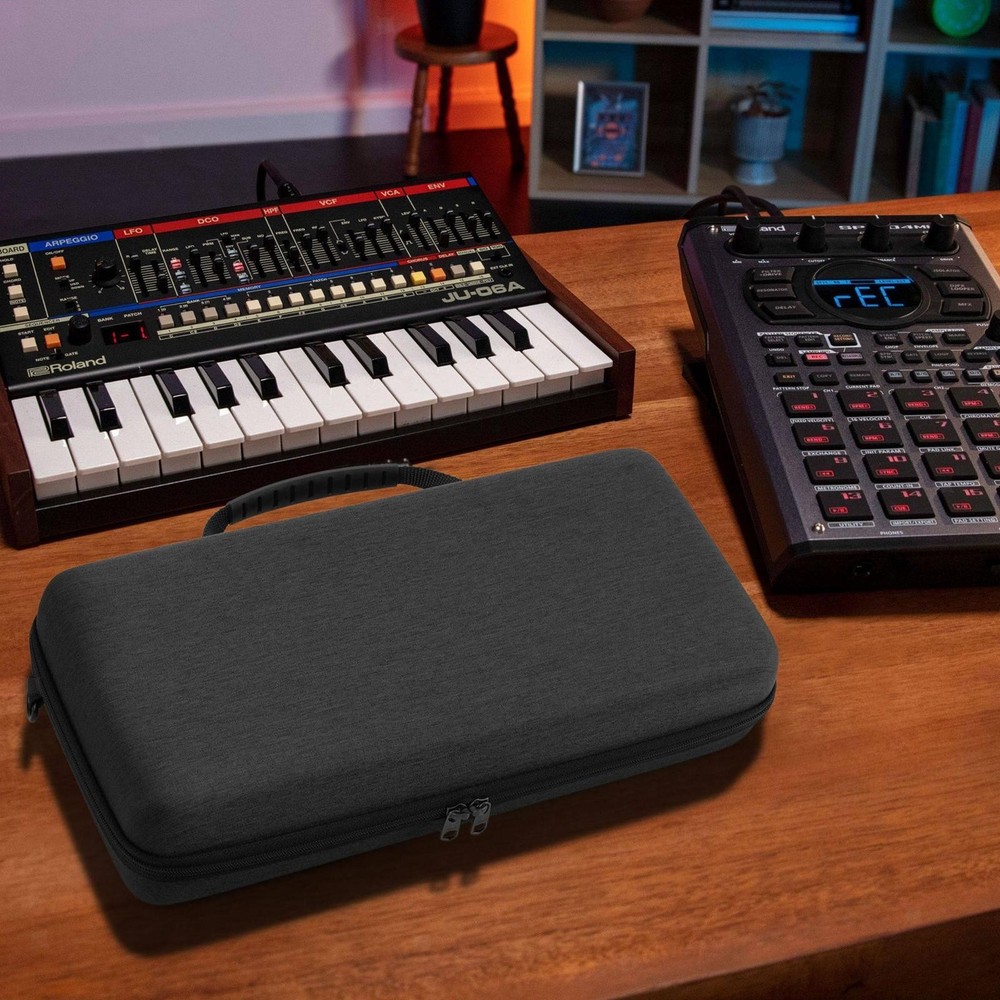 Audio Interface Carrying Case Black High Performance Lightweight Accessory