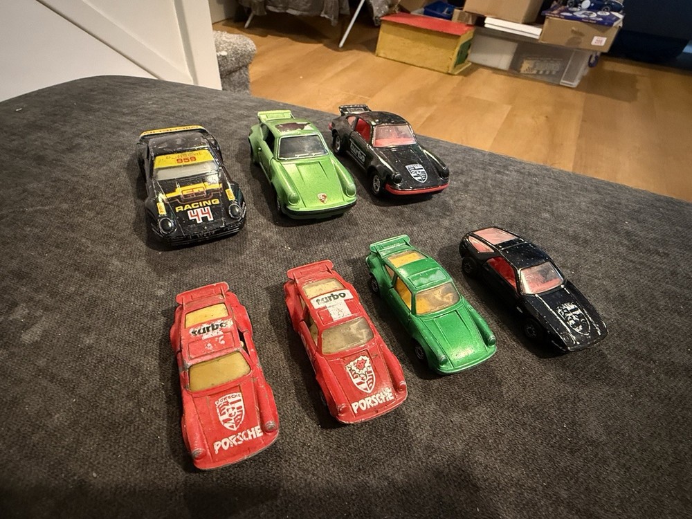Matchbox Job Lot Porsche 7X