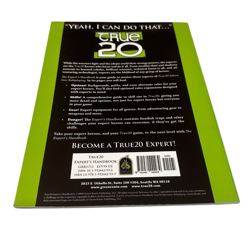 True20 Expert's Handbook - Joseph Miller