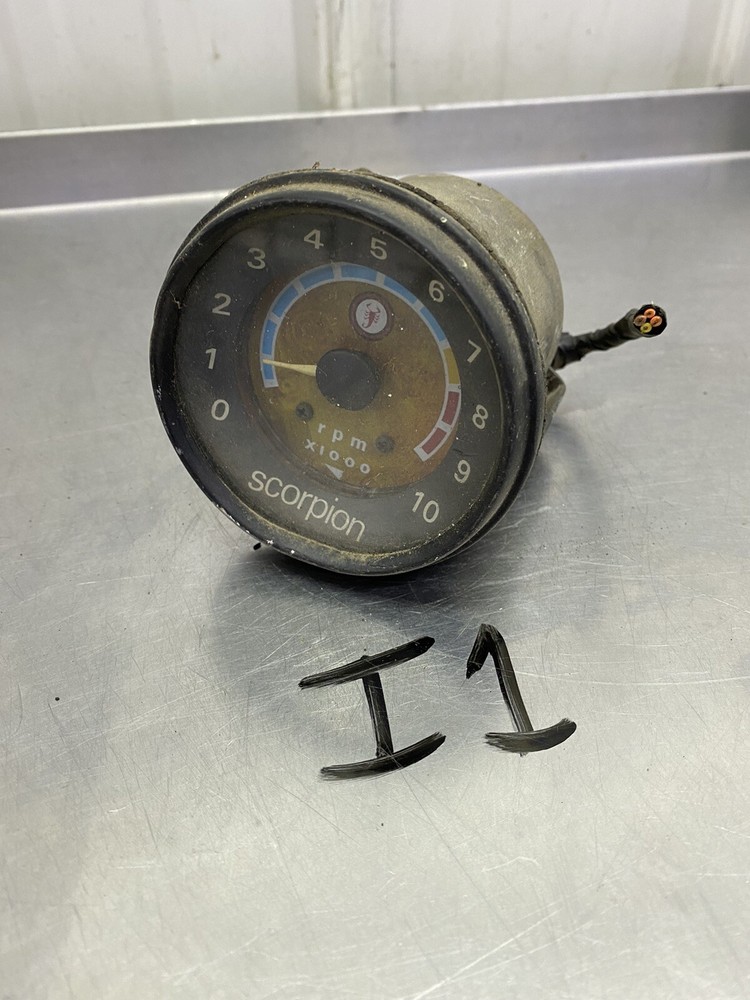 Vintage Scorpion Snowmobile Tach