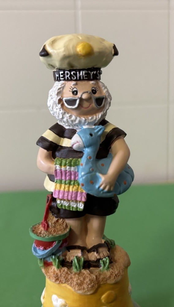 Hershey Chocolate Summer 2000 Fun Elf 5.5” Kurt Adler Bell