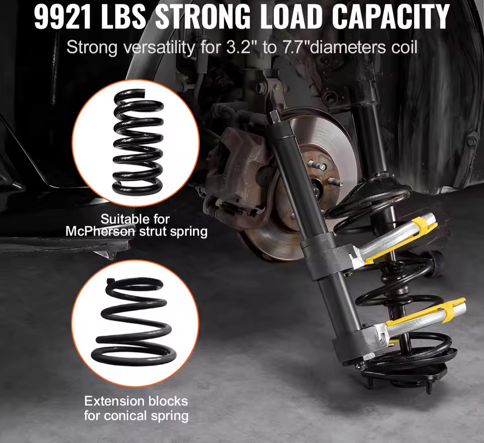 Strut Spring Compressor Macpherson Compressor Kit Extractoror Fork Remover Tool