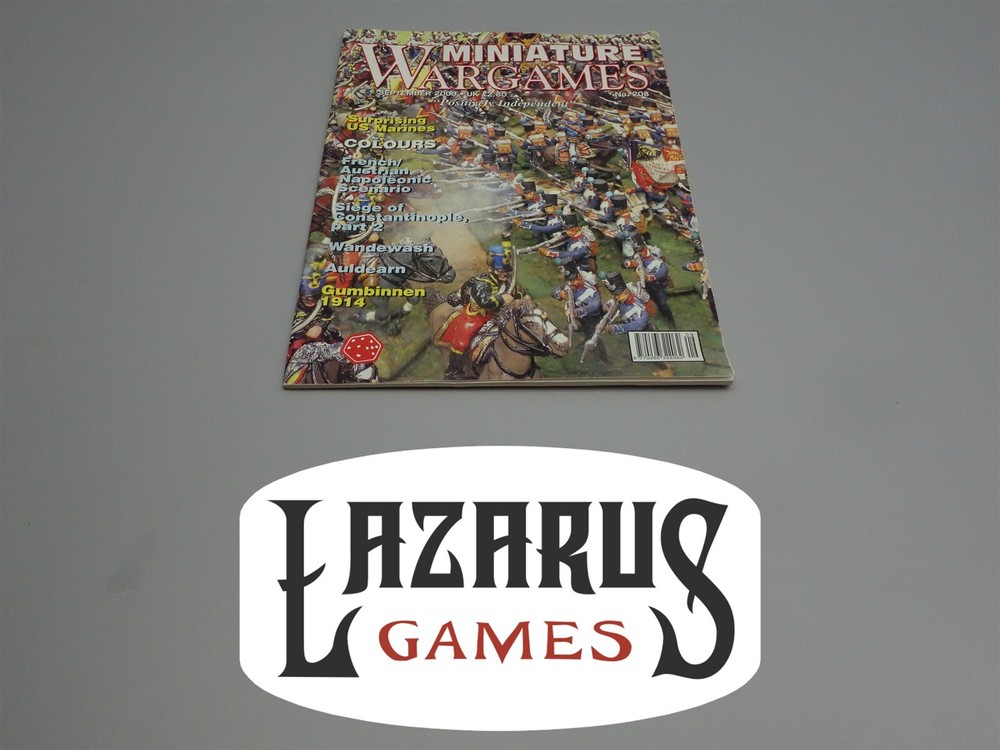 Miniature Wargames: Number 208