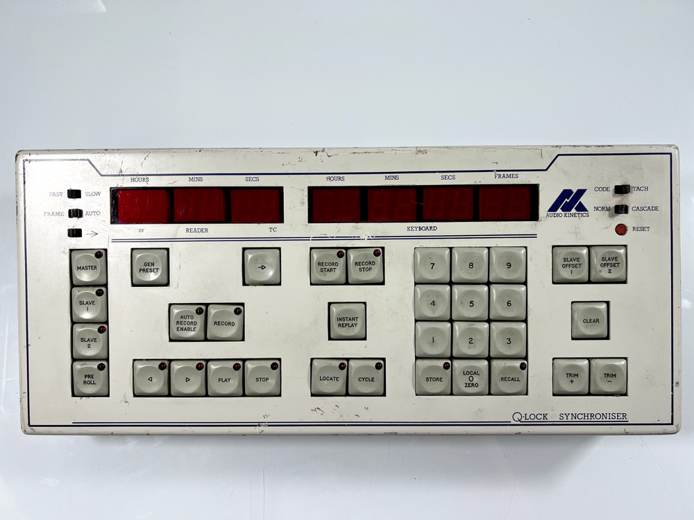 Audio Kinetics Q-Lock Synchroniser Untested