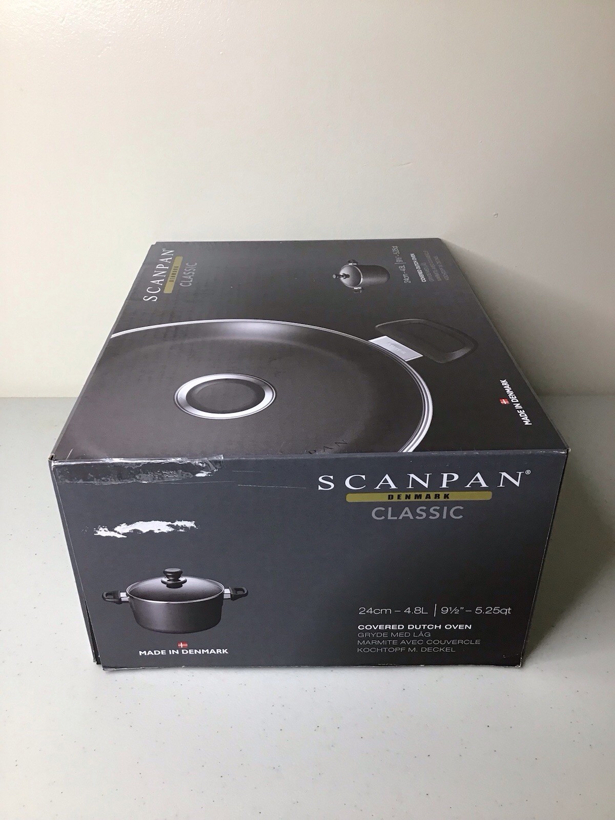 Scanpan Classic Nonstick Covered Dutch Oven Stockpot, 5.25 Quart Made In Denmark