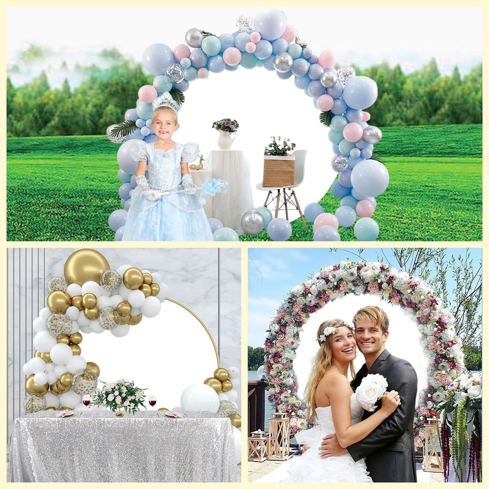 Diameter 6.5ft Universe Planet Moon Surface Round Backdrop Cover Solar System...