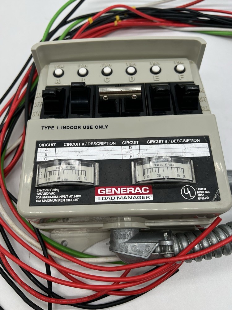 NEW Generac Generator Load Manager - Type 1 - Indoor Use  *Ships Fast