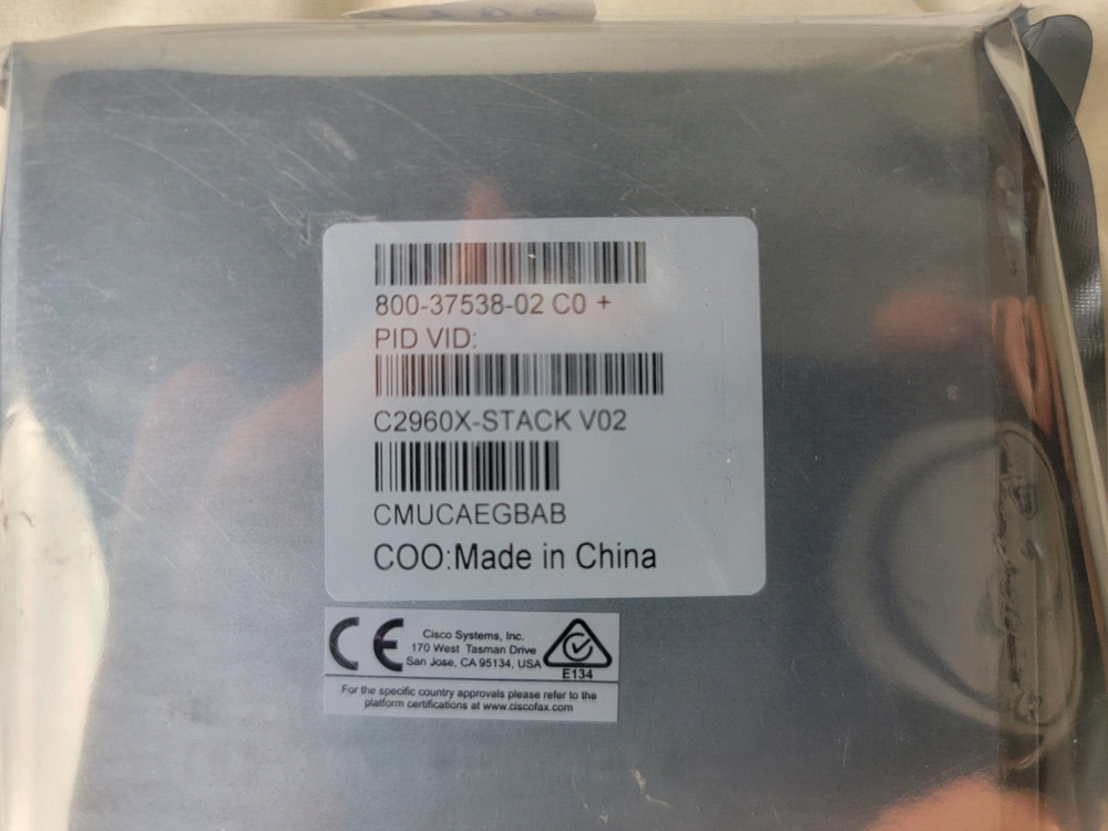 Cisco C2960X-STACK V02 800-37538-02 A1 Flex-Stack Module Q31