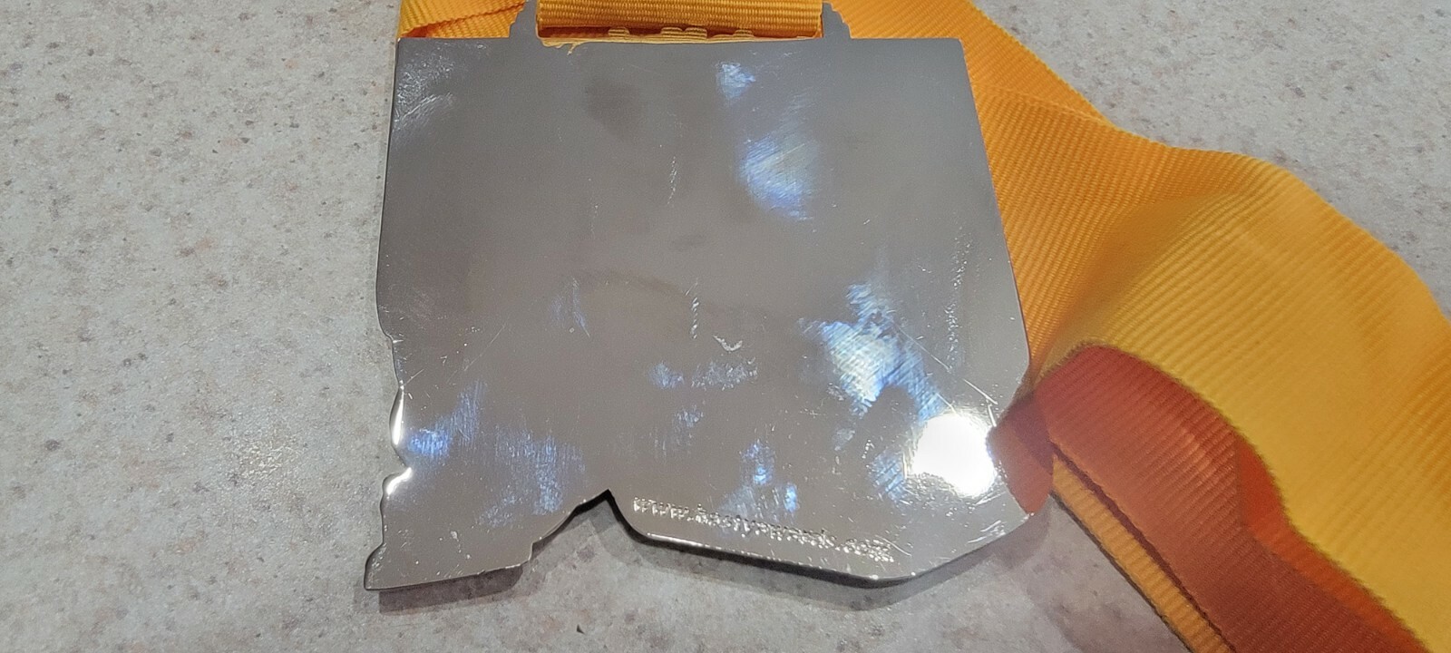 US Road Running Movie Madness 5k - 2014 Marathon Medal - free shipping