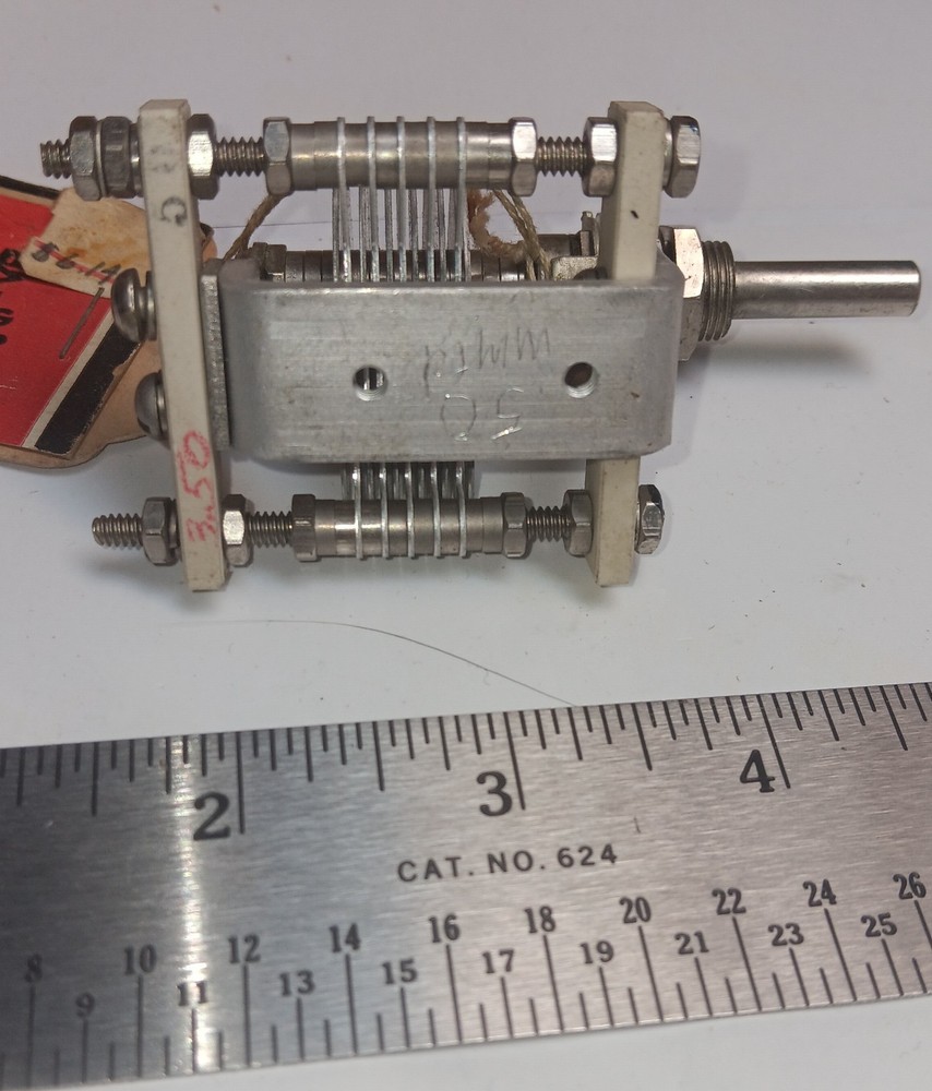 National variable capacitor condenser SE-50 NOS