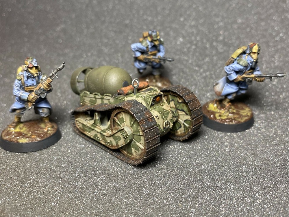 Renault Pattern Cyclops Demolition Vehicle compatable with warhammer 40k