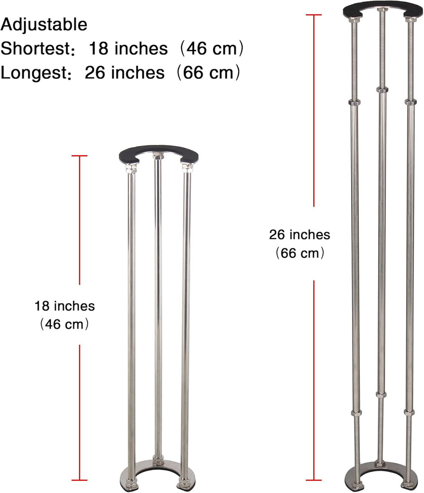 Adjustable Undermount Sink Brackets for Wall Mount Sinks - BT-3 System