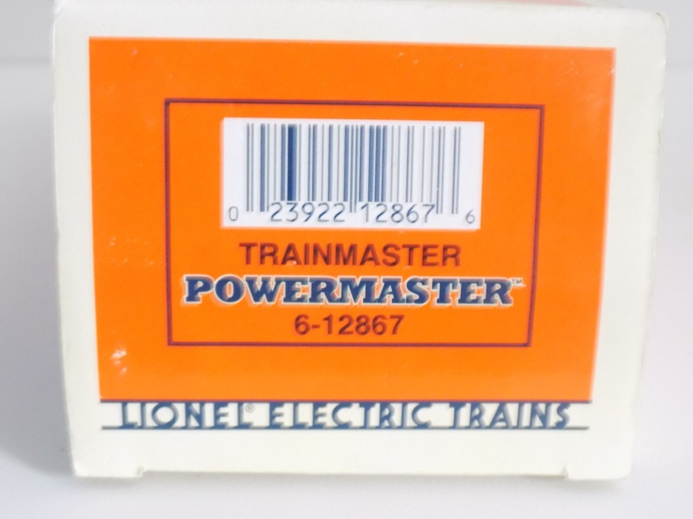 Lionel Trains Trainmaster Command Powermaster #6-128687 + PM-1 Power Adapter