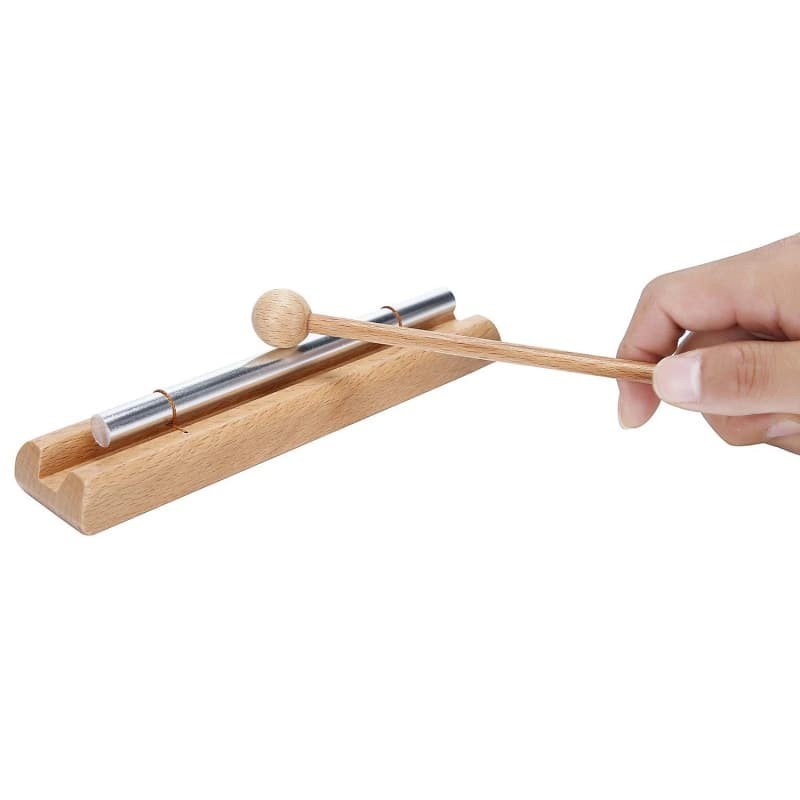 Solo Bell Chime Bar Hand Musical Percussion Instrument Sound Healing Tuning Fork
