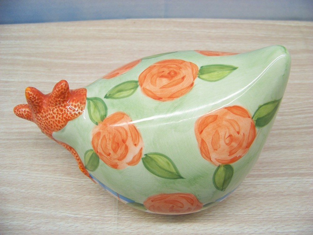 CBK Ceramic Hand Painted Chicken / Rooster
