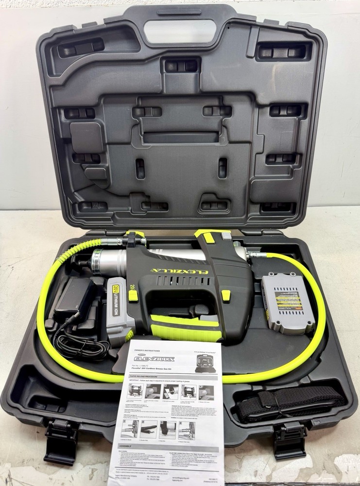 Alemite Flexzilla Grease Gun