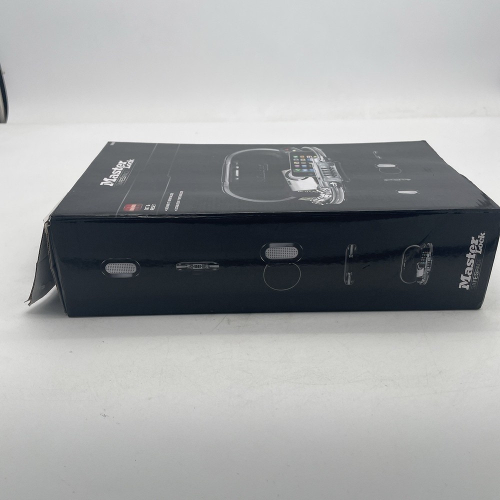 Master Lock Portable Small Lock Box, Set Your Own Combination Lock Portable Safe