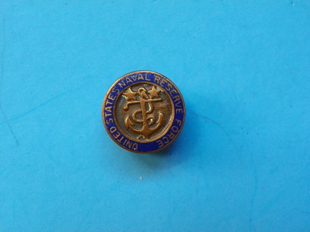 WWII ORIGINAL U.S. NAVAL RESERVE FORCE LAPEL PIN
