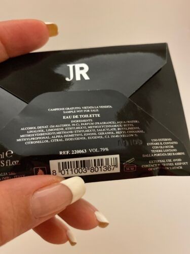 Three Masculinity Jr John Richmond For Men Eau De Toilette Samples