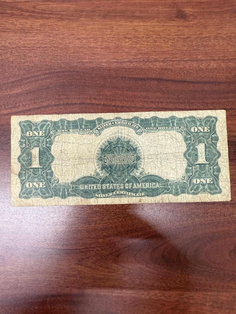 1899 1 DOLLAR SILVER CERT BLACK EAGLE BILL 1270A