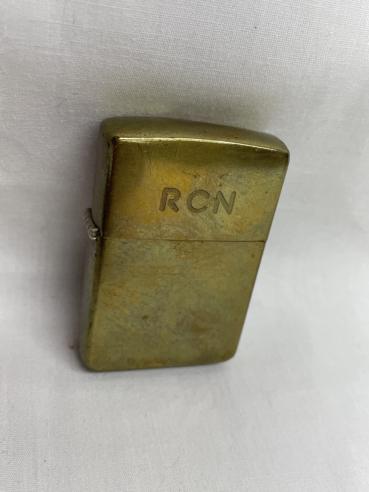 Zippo #21155 Pristine Curves NEW Initials RCN