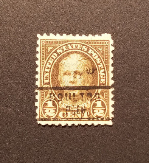 OR, Houlton 741 precancel, better local