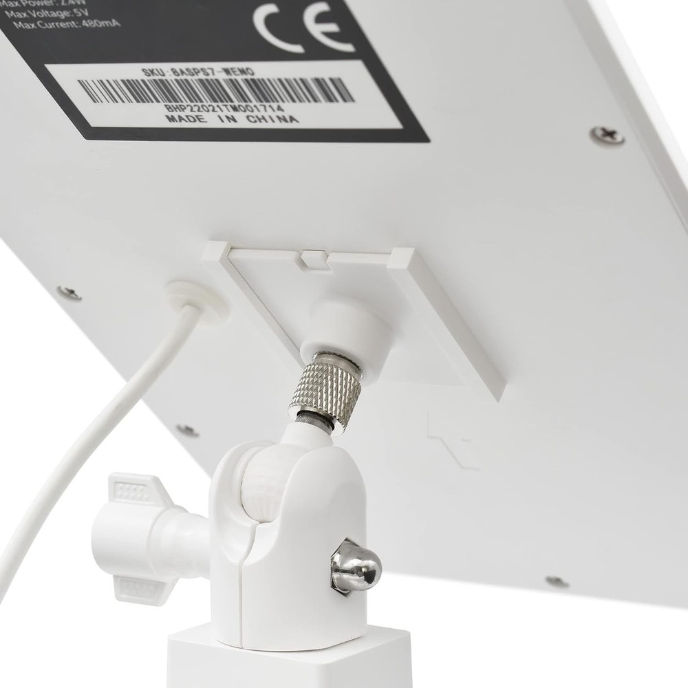 Universal Solar Panel Gutter Mount for Enhanced Sunlight - No Drill Installation