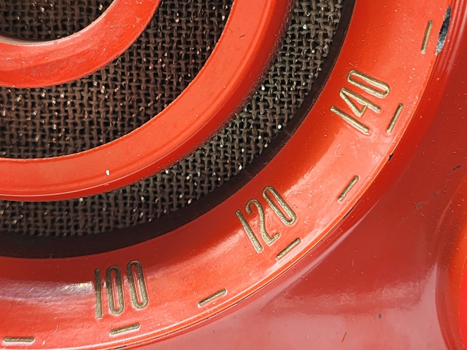 1951 Crosley "Bullseye" Tube Radio Mid-Century Atomic Era Model 11-100 Series