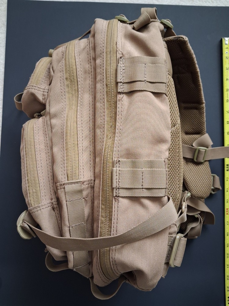 Condor Modular Compact Tactical Assault Backpack Brown 22L 18x12x10