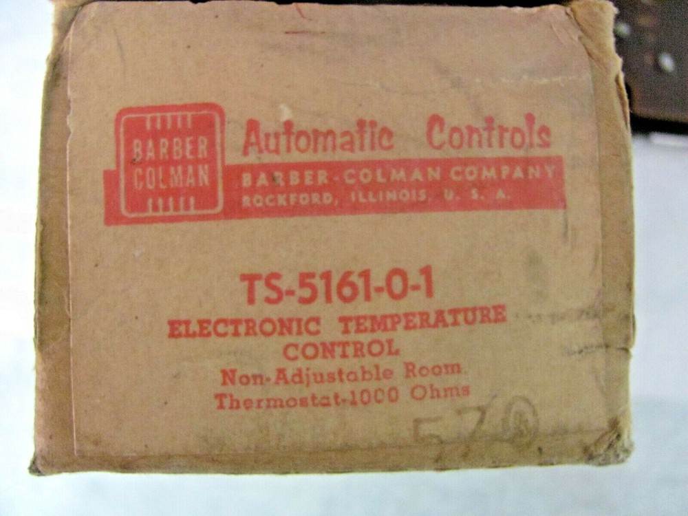 Barber Colman TS-5161-0-1 - Electronic Temperature Control - NOS