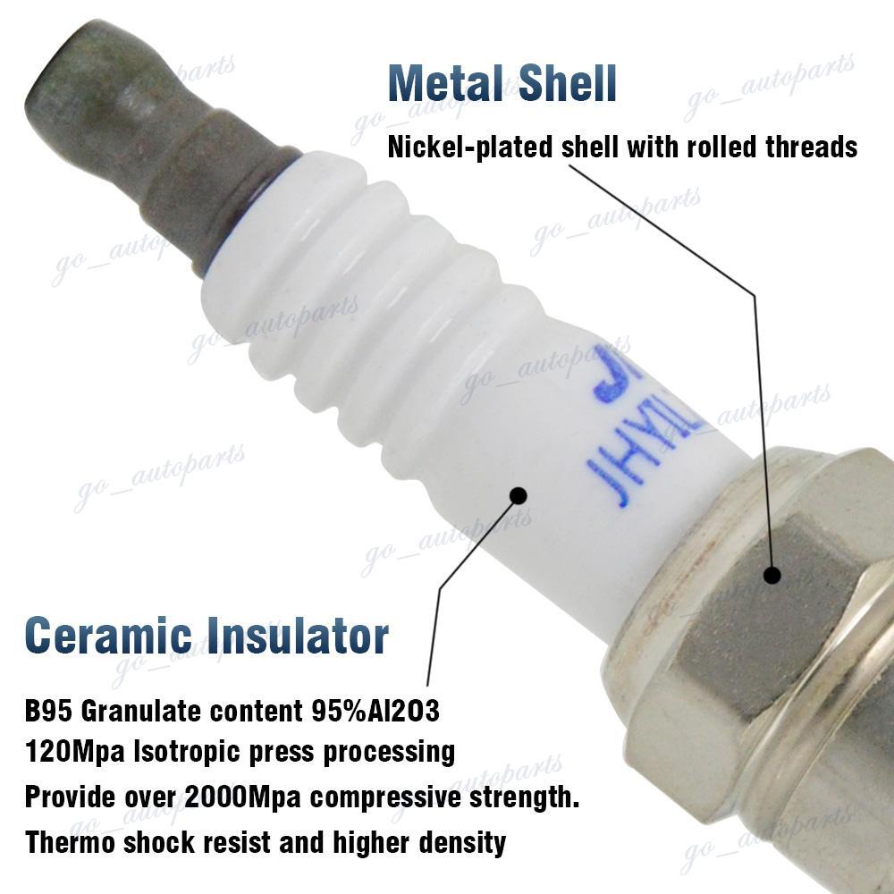 6X Spark Plugs + Wire Set & Coil Pack For Town & Country Grand Caravan 3.3L 3.8L