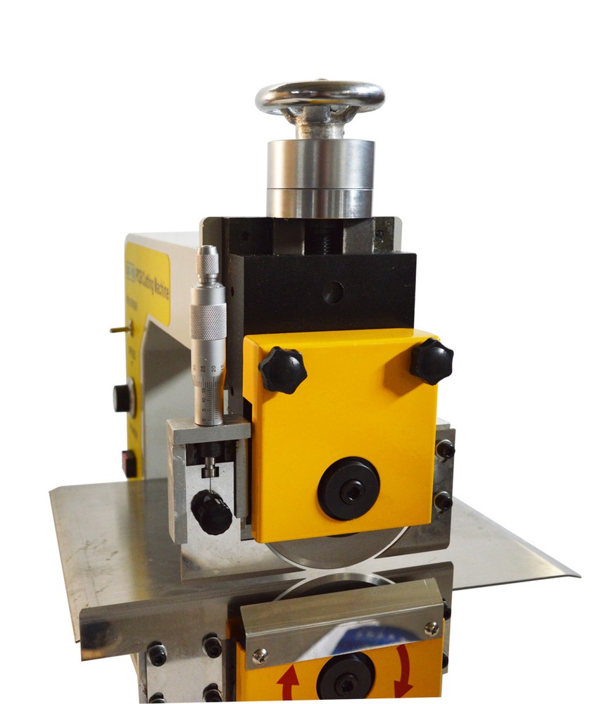 V Cut Groove PCB/Circuit Board/LED Light Strip Separating Cutting Machine 110V
