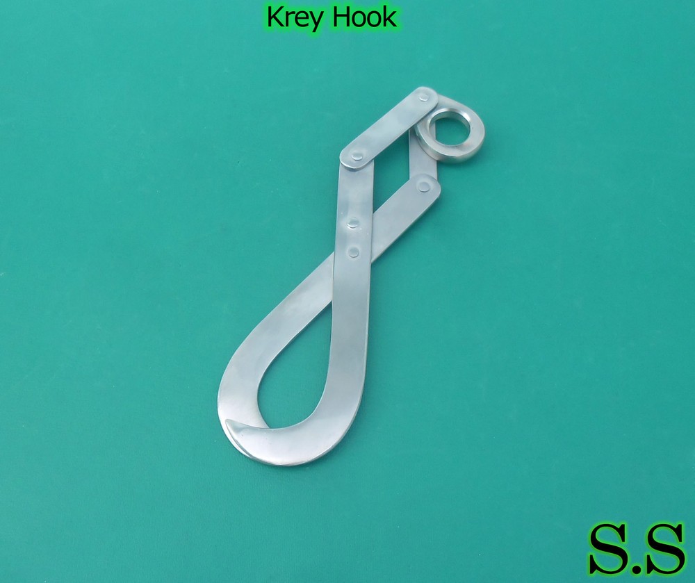 Krey Hook 8"  Veterinary Instruments New