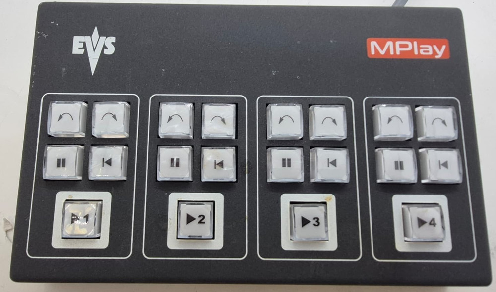 EVS MPlay remote controller - Bent Com3 Port