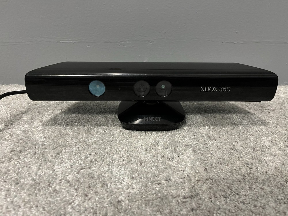 Microsoft Xbox 360 Kinect Sensor Bar Camera Model 1414 Black Tested Working OEM